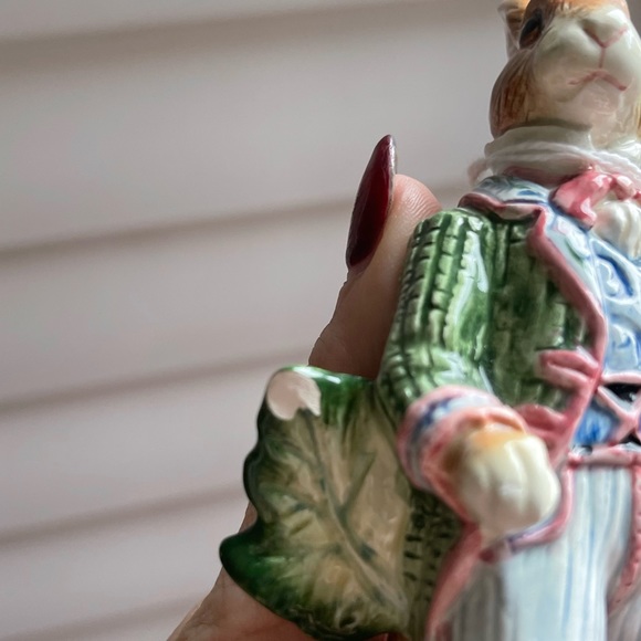 Fitz & Floyd Old World Rabbits Salt & Pepper Shakers Classics - Picture 4 of 9